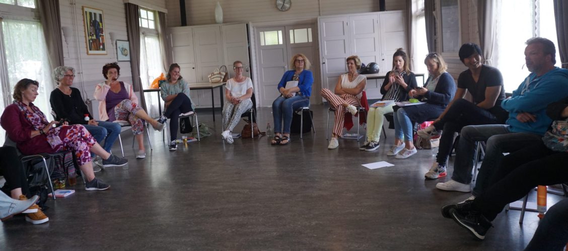 Deelnemers mindfulness en compassie opleiding