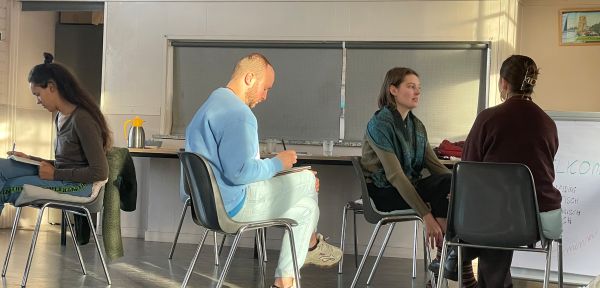 in gesprek over coachen op de onderstroom